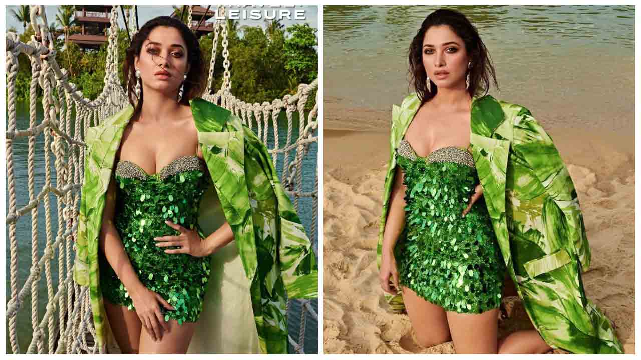 Tamannaah Bhatia | చిట్టిపొట్టి దుస్తుల్లో కుర్రాలను ఆగం చేస్తున్న తమన్నా భాటియా..