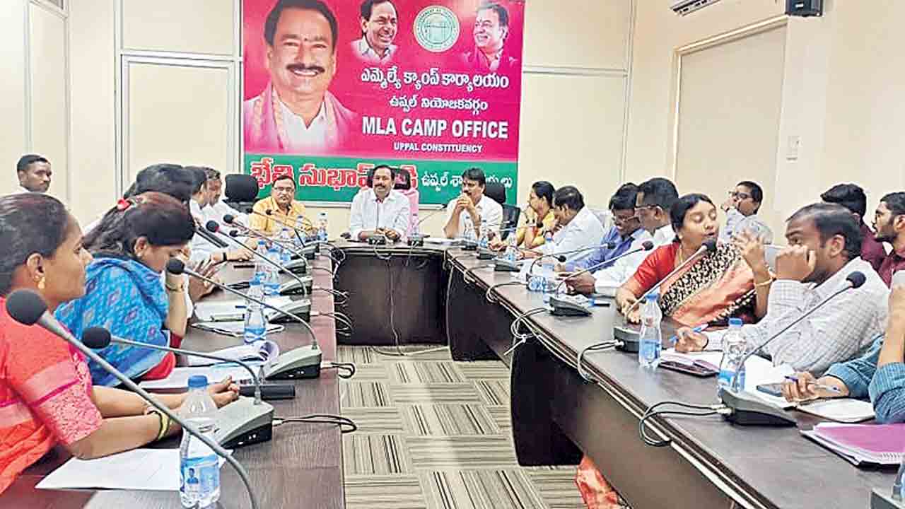 నీటి సమస్యలు తలెత్తకుండా చర్యలు తీసుకోండి