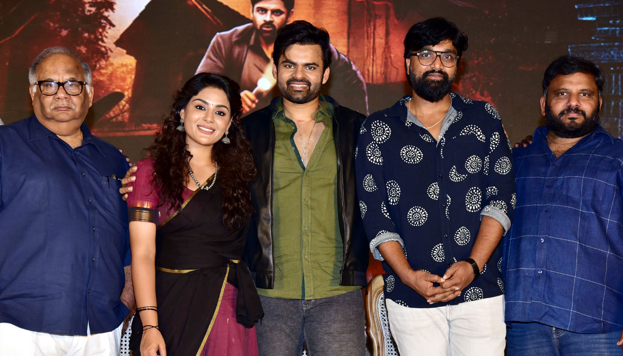 Virupaksha Movie : విరూపాక్ష’ సినిమాకు కథే హీరో.. పాత్రల పరిచయ కార్యక్రమంలో సుప్రీమ్ హీరో సాయి ధరమ్ తేజ్