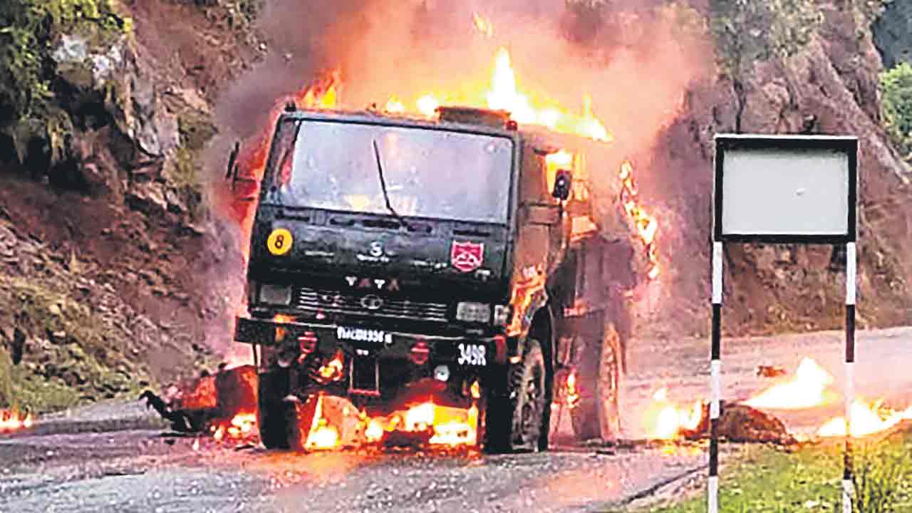 సైన్యంపై ఉగ్రదాడి!