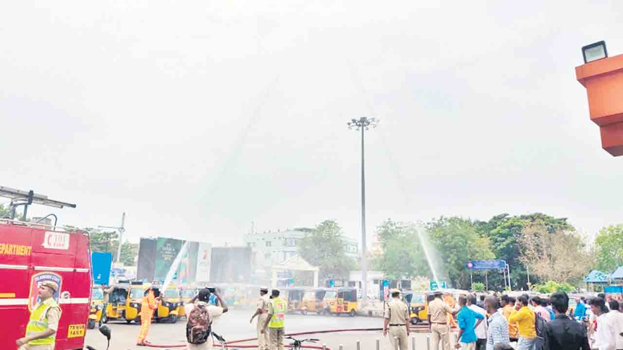 అగ్నిప్రమాదాల నివారణపై అవగాహన