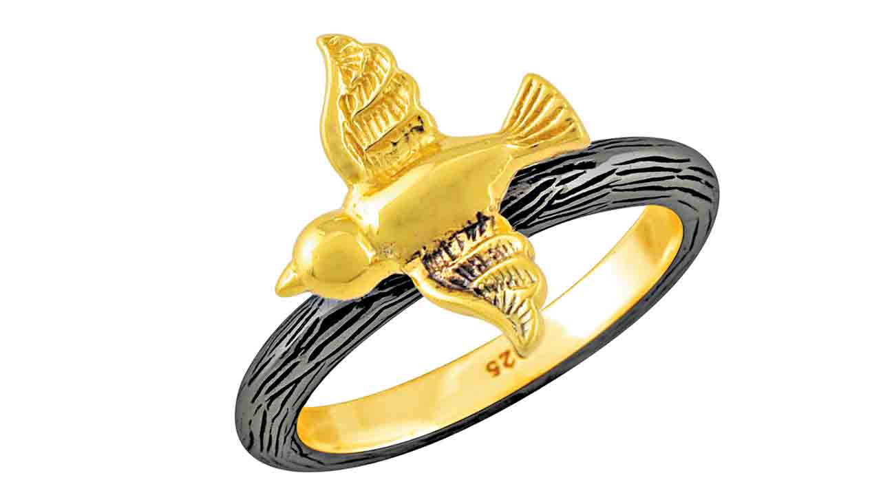 Bird Gold Ring