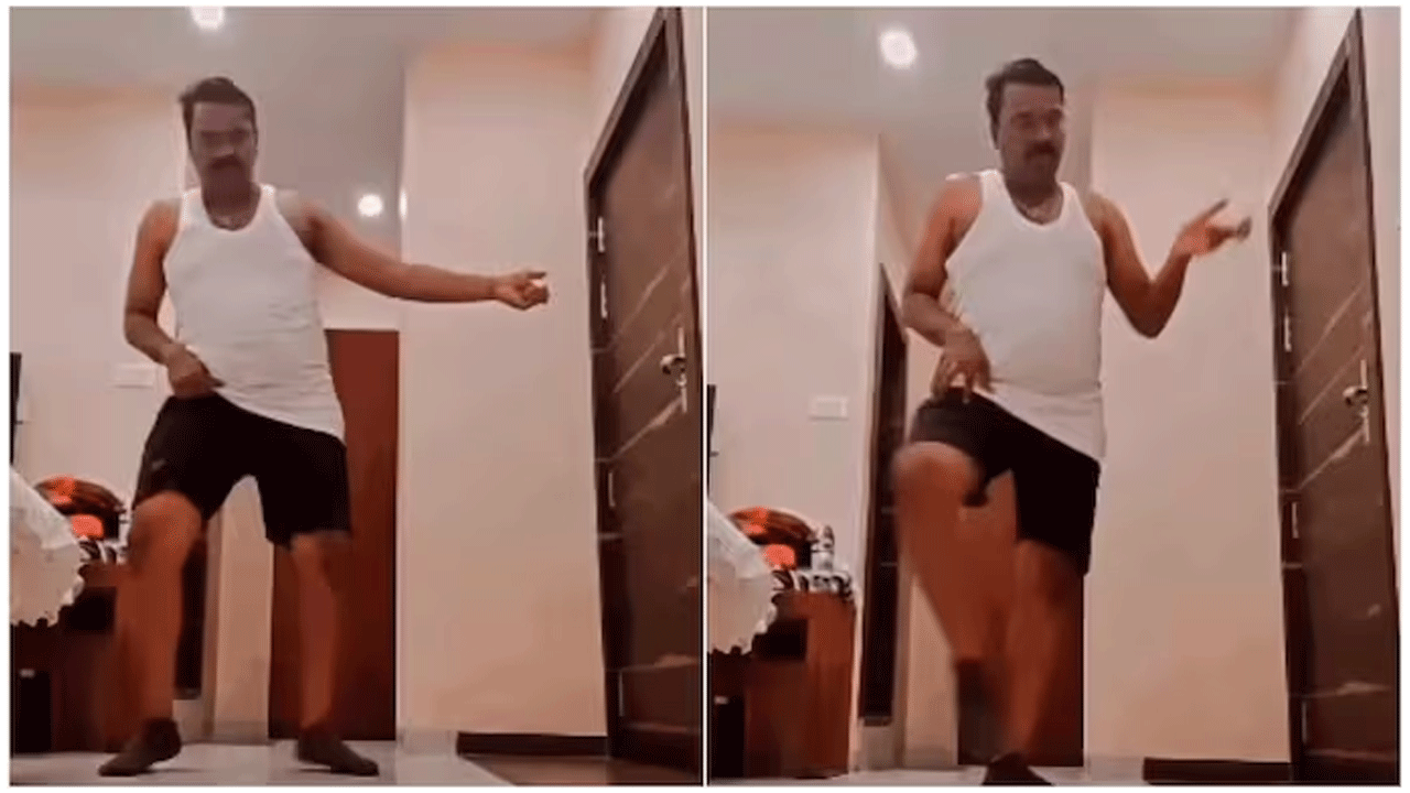 viral video | లెట్స్ వ‌ర్క్ ఇట్ అవుట్‌.. క్రేజీ డ్యాన్స్‌తో హోరెత్తించిన పోలీస్‌ అధికారి