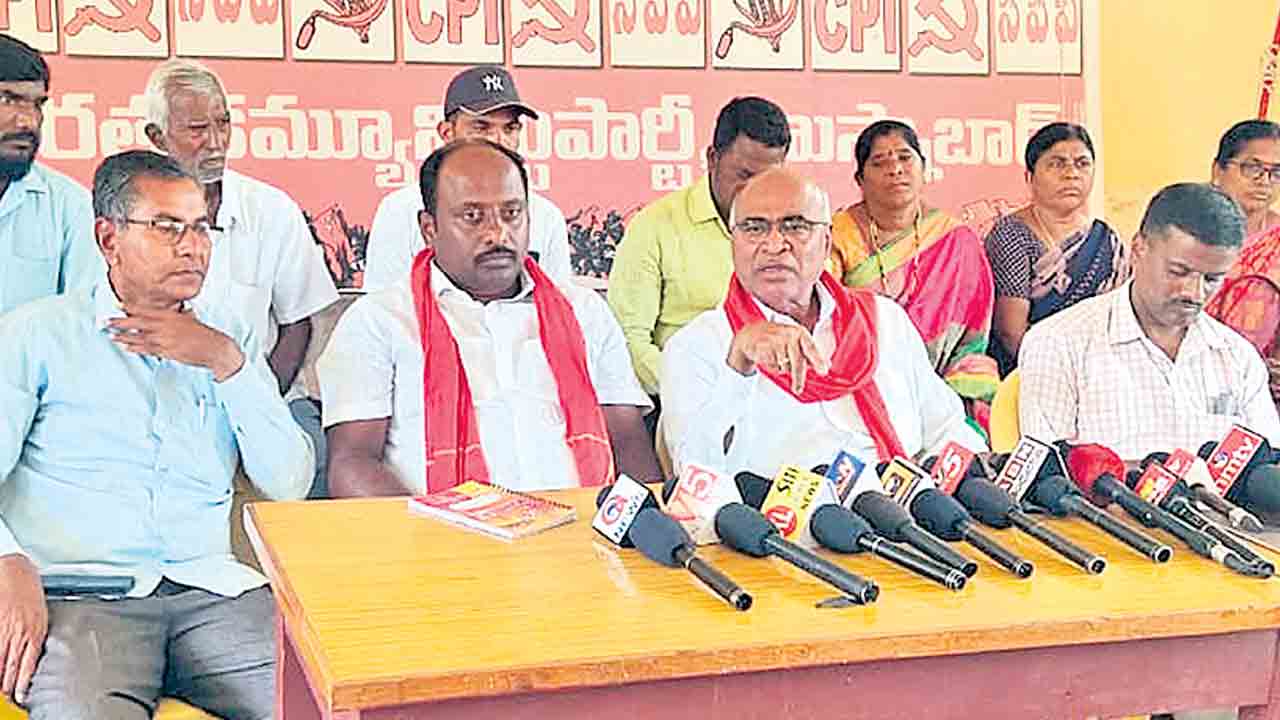 14నుంచి దేశవ్యాప్తంగా సీపీఐ ఆందోళనలు