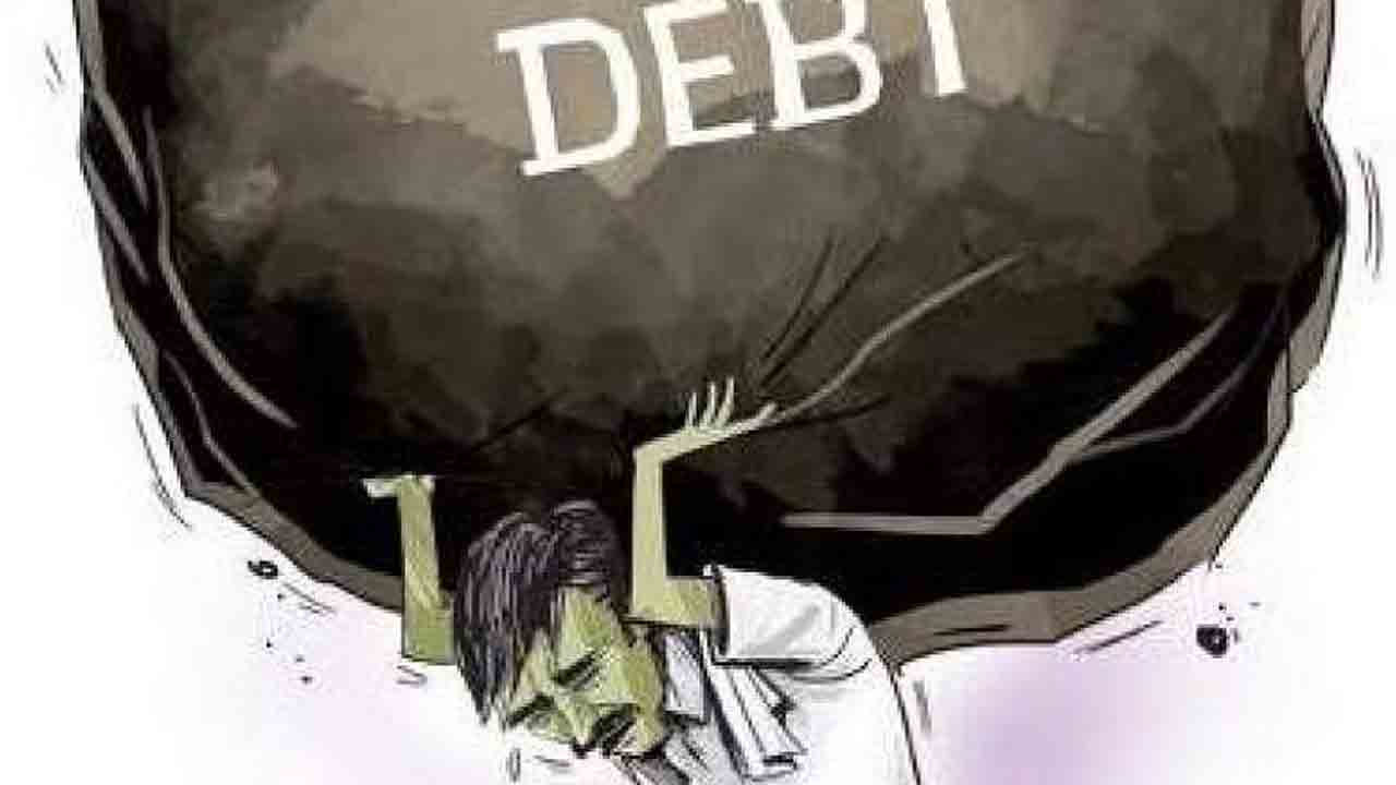 కేంద్రం అప్పులు 150.95 లక్షల కోట్లు