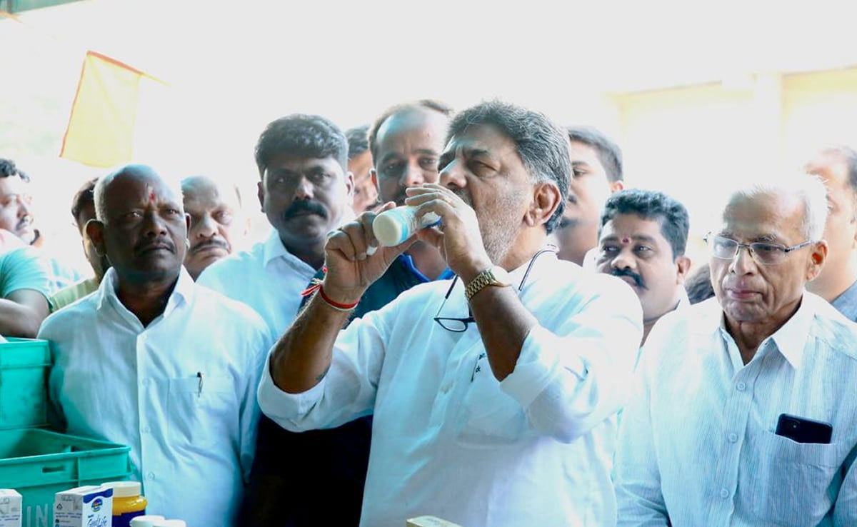 DK Shivakumar: నందిని బెట‌ర్‌.. అముల్ వ‌ద్దు