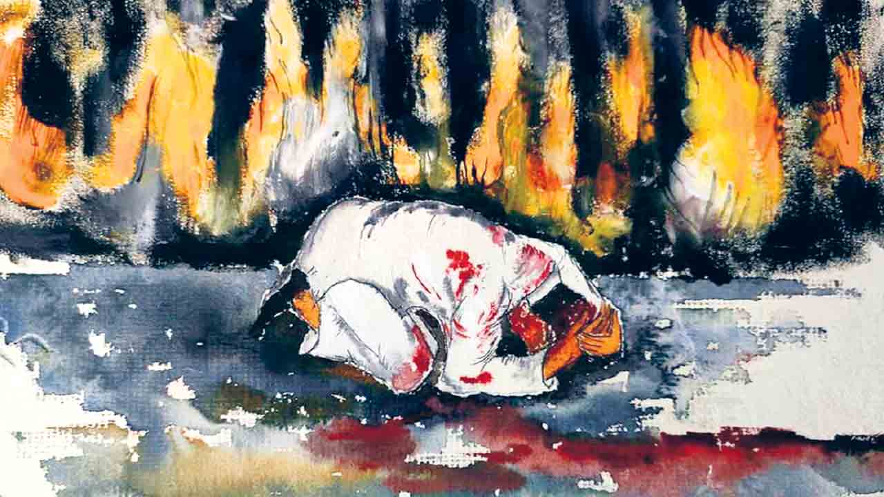 చిమ్మ చీకట్లు కమ్ముకుంటున్నాయి