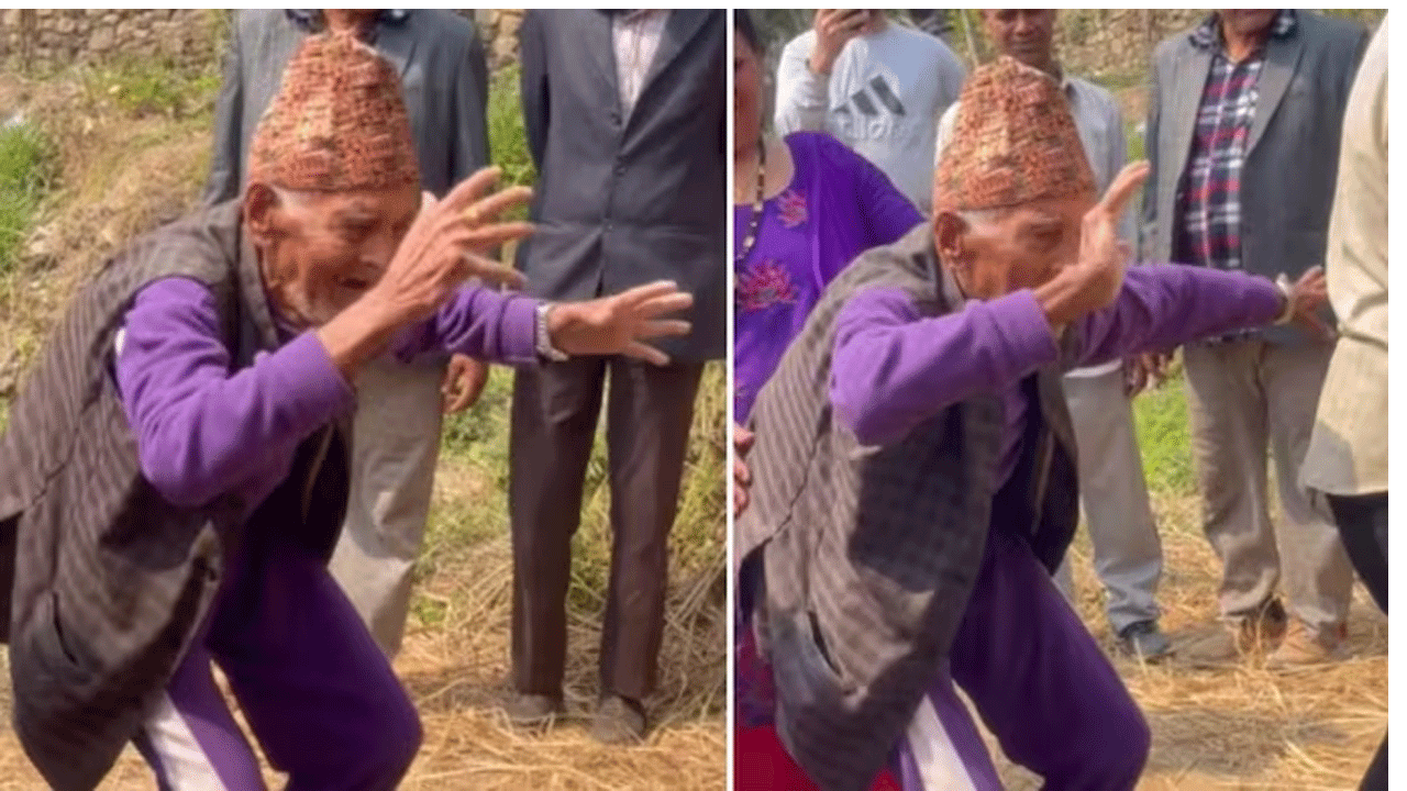 Viral Video | మ‌న‌వ‌డి పెండ్లిలో రెచ్చిపోయిన తాత : 96 ఏండ్ల వ‌య‌సులో క్రేజీ స్టెప్స్‌తో దుమ్మురేపాడు