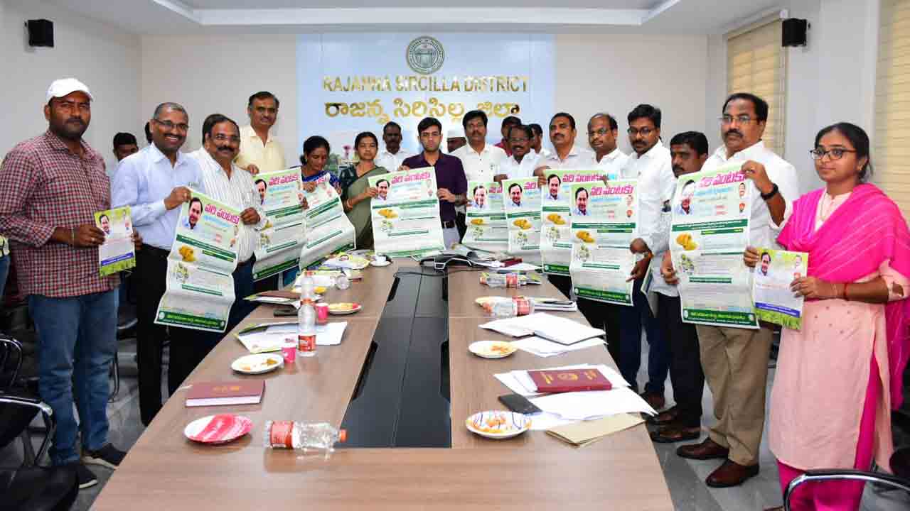 ధాన్యం కొనుగోళ్లకు పకడ్బందీ ఏర్పాట్లు