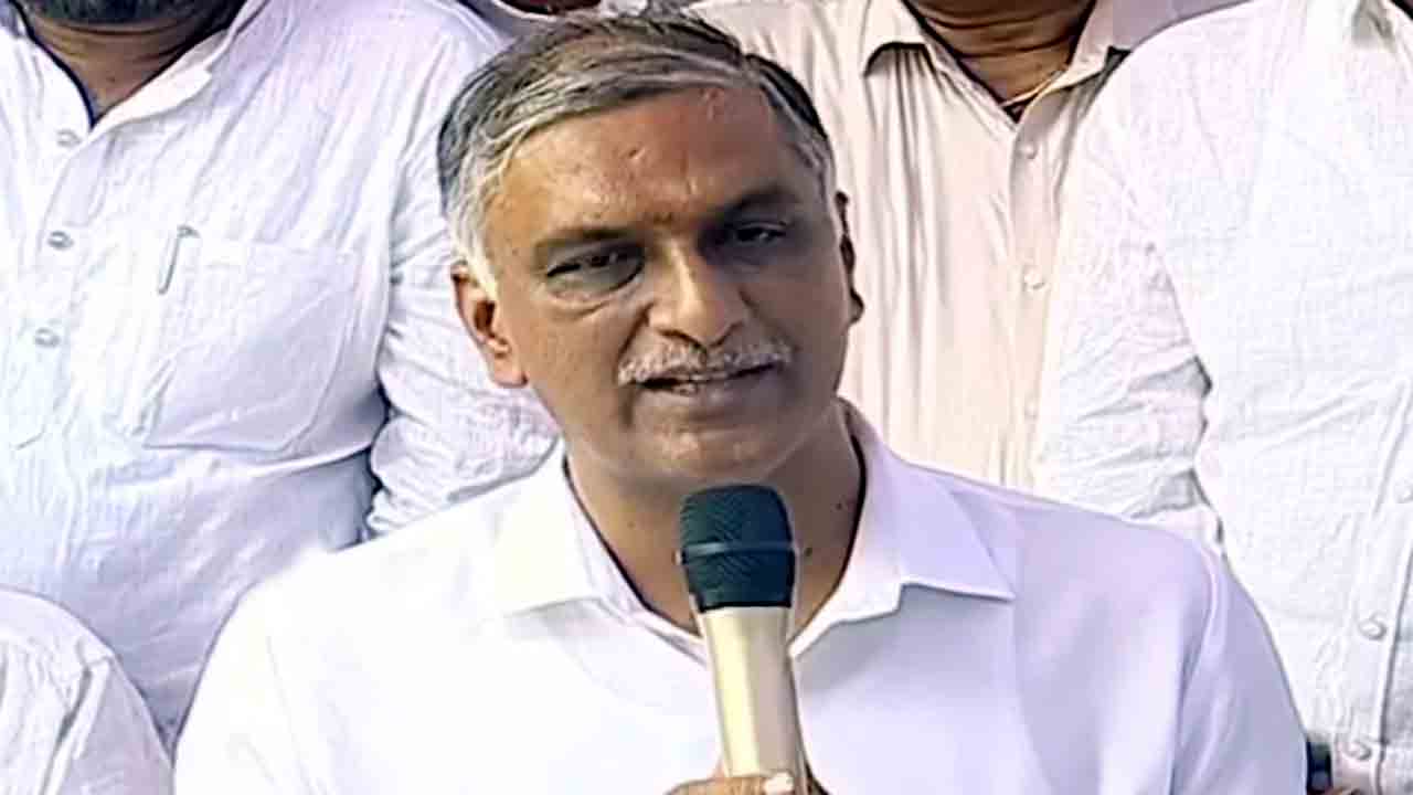 Minister Harish Rao | బీజేపీవి చేతలు తక్కువ.. ప్రచారం ఎక్కువ : మంత్రి హరీశ్‌ రావు