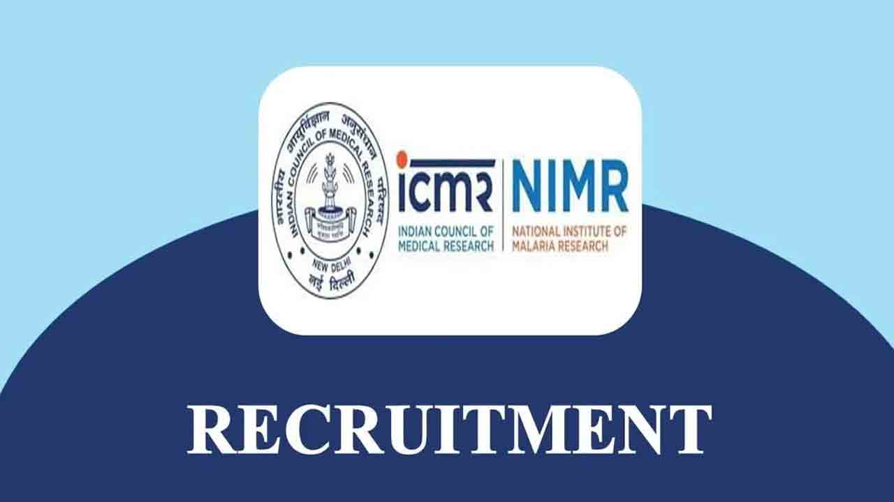 ICMR-NIMR Recruitment | ఎన్‌ఐఎంఆర్‌లో 61 పోస్టులు