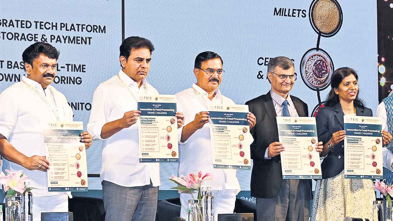 Minister KTR |  ఆహారశుద్ధిలో పెట్టుబడులు 7000 కోట్లు.. దాదాపు 58 వేల మందికి ప్రత్యక్షంగా ఉద్యోగాలు: కేటీఆర్‌