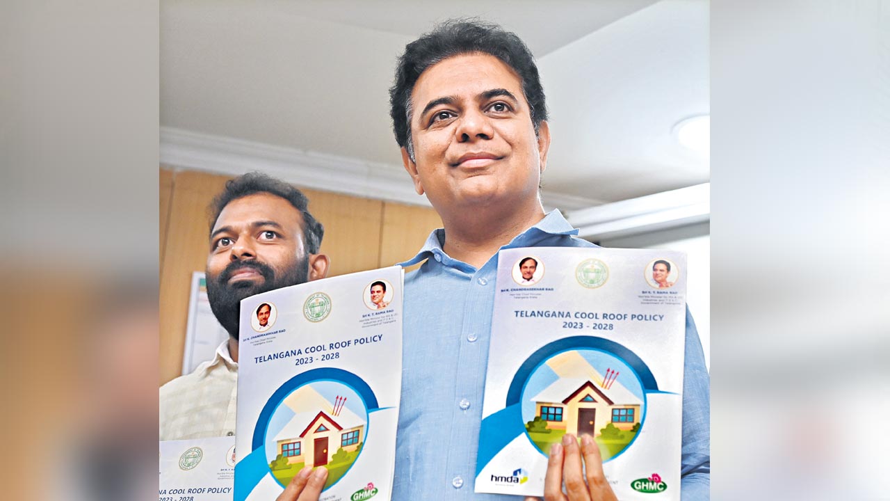 దేశానికే ఆదర్శంగా కూల్‌ రూఫ్‌ పాలసీ