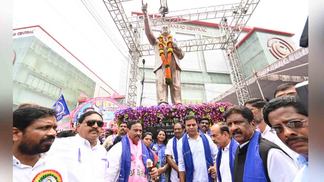 KTR | బీఆర్ అంబేద్క‌ర్ లేక‌పోతే తెలంగాణ లేదు : మంత్రి కేటీఆర్