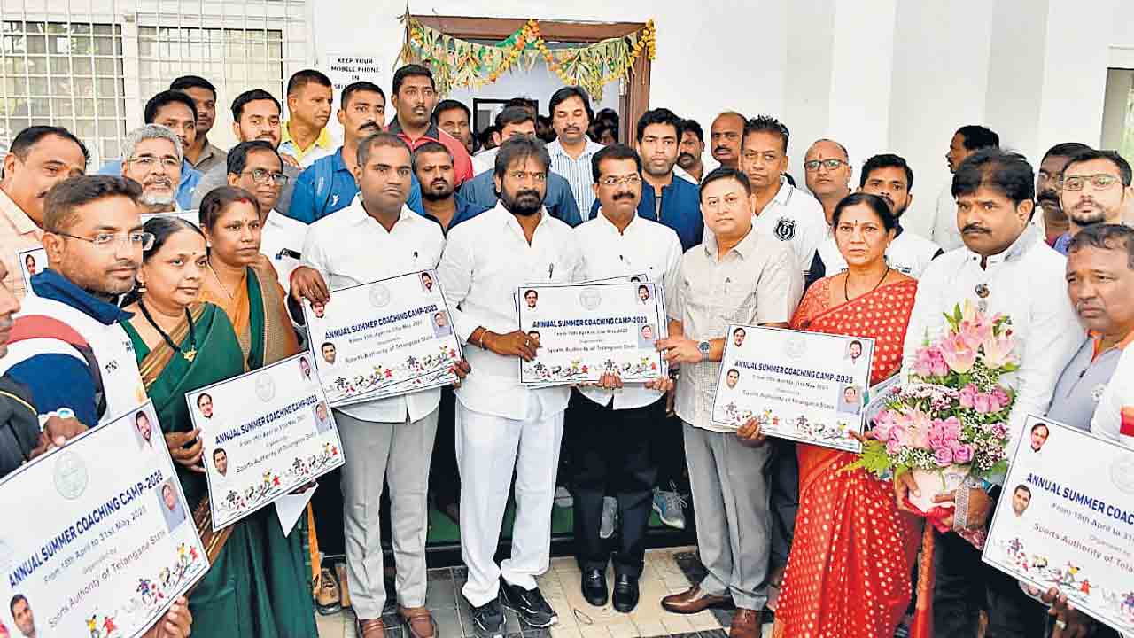 వేసవి క్రీడా శిబిరాలు షురూ