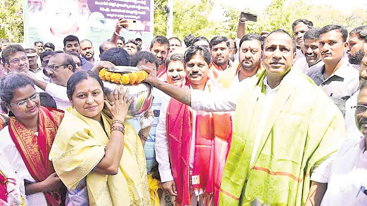 ఇంటింటికీ తాగునీరు ప్రభుత్వ లక్ష్యం..