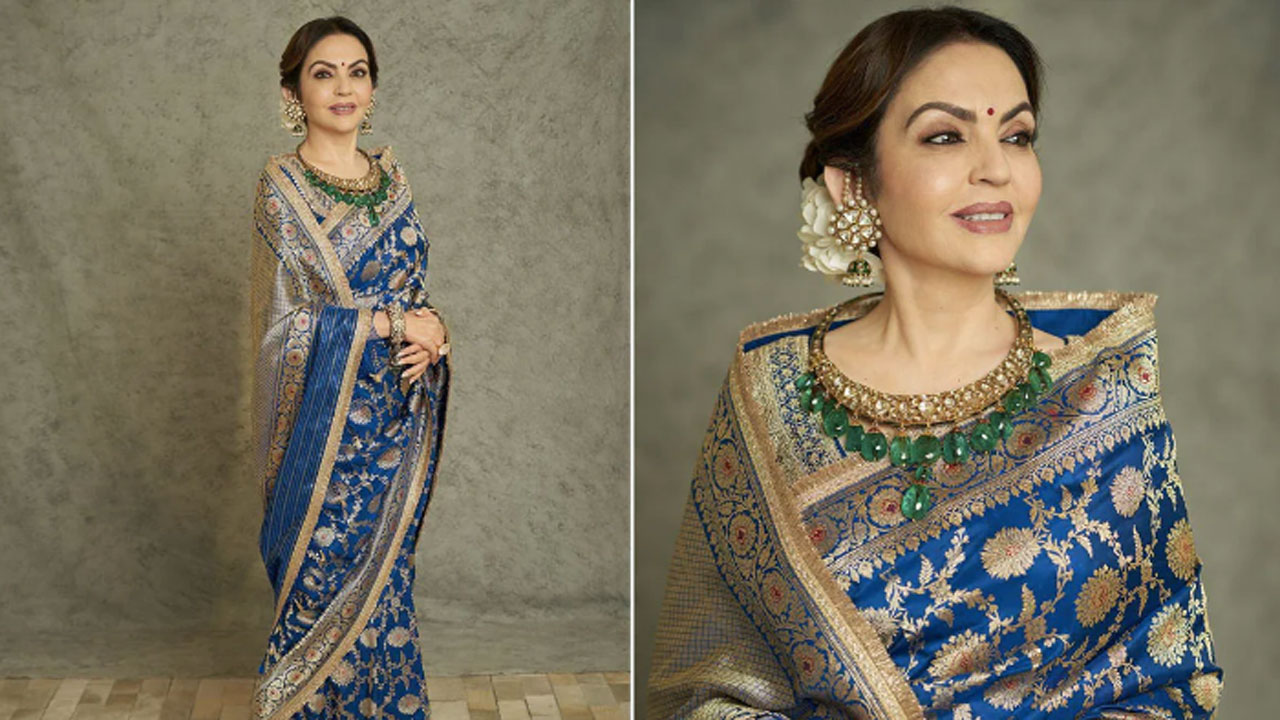 Nita Ambani: నీతా అంబానీ గ్రాండ్‌ గెట‌ప్స్ చూశారా ?