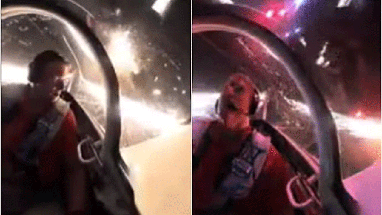 Viral Video | ఆకాశంలో అద్భుతం : కాక్‌పిట్ నుంచి బాణాసంచా వెలుగుల‌ను రికార్డు చేసిన పైల‌ట్‌