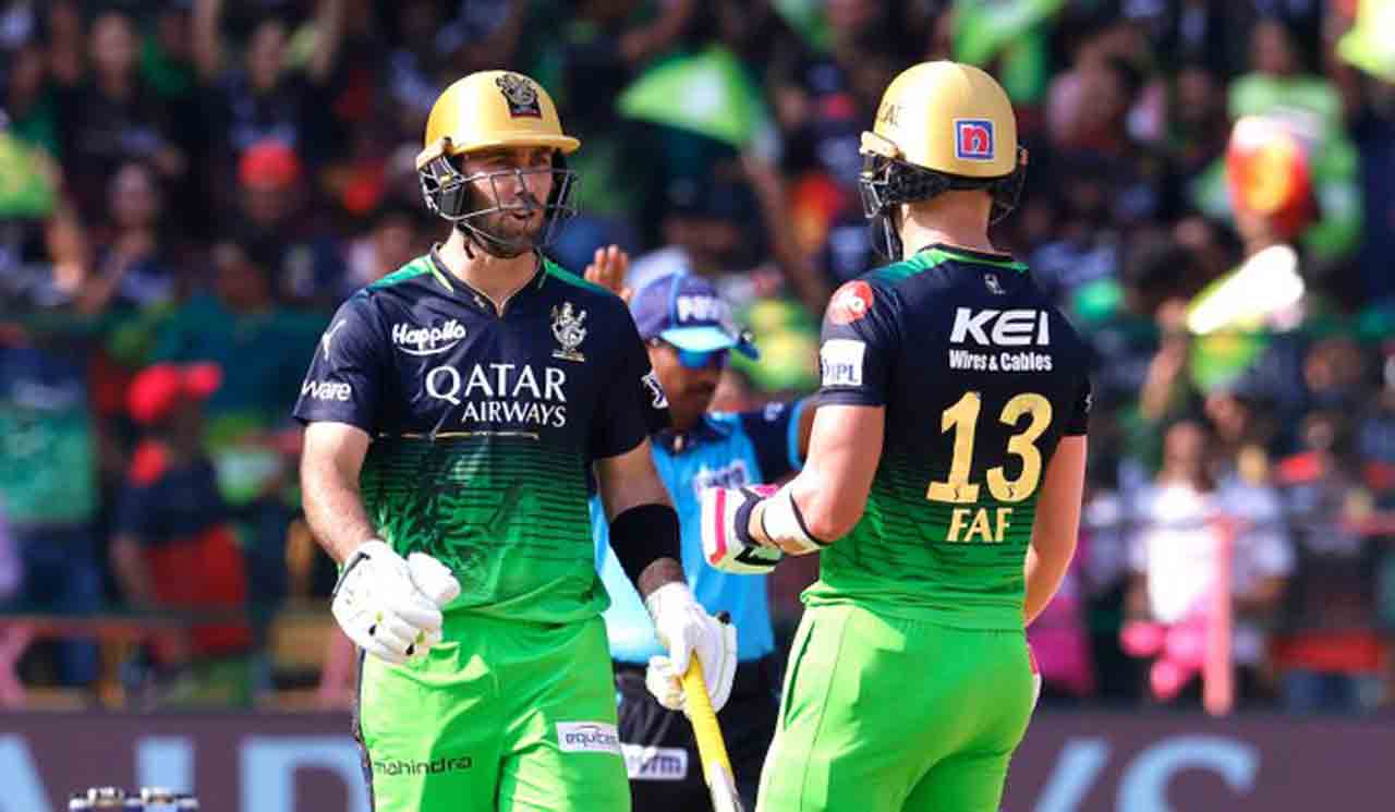 IPL 2023 | అర్ధ శ‌తకాలు బాదిన‌ డూప్లెసిస్, మ్యాక్స్‌వెల్.. రాజ‌స్థాన్ ముందు భారీ టార్గెట్