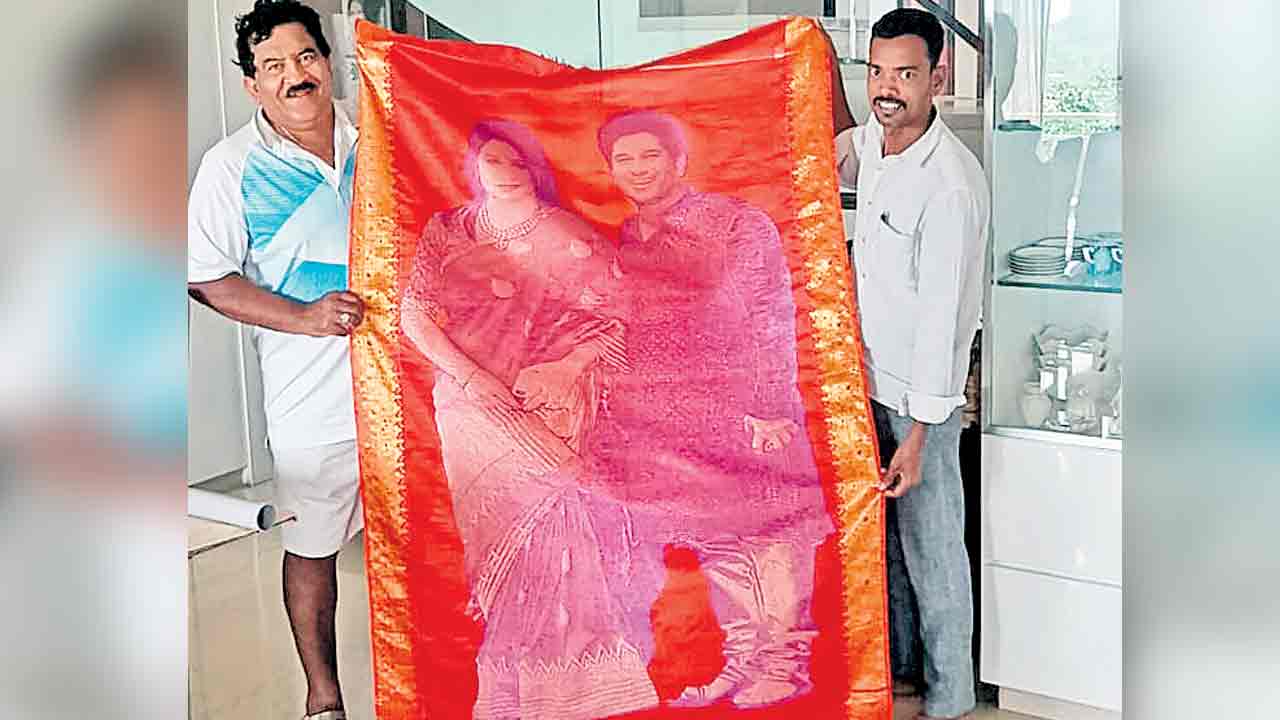 సచిన్కు నేతన్న వినూత్న విషెస్