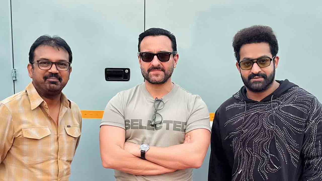 NTR30 Movie | ఎన్టీఆర్‌30 షూట్‌లో జాయిన్ అయిన సైఫ్‌ అలీఖాన్‌.. ఫోటోలు వైరల్‌