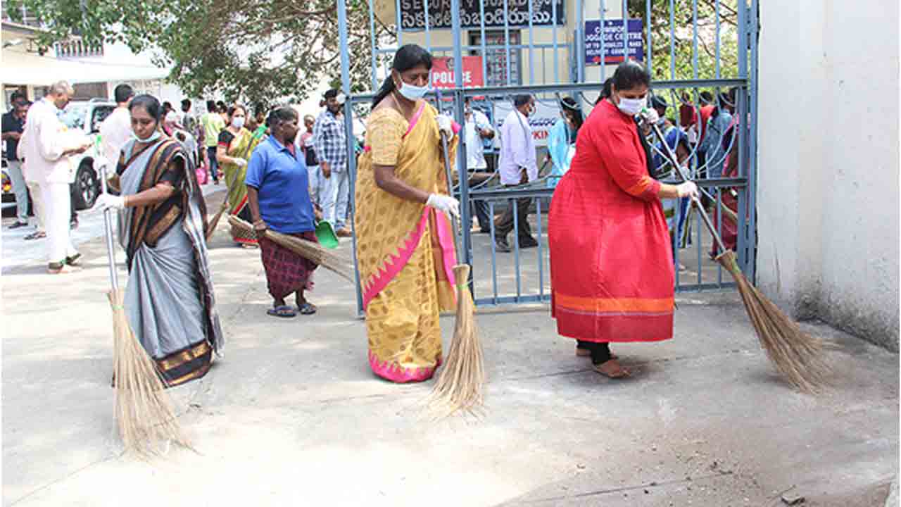 Tirumala Cleanness 2