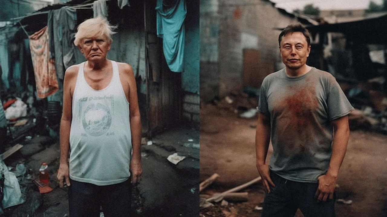 AI pics | ప్ర‌పంచ కుబేరులు బికారులైతే ఇలాగే ఉంటారు..!