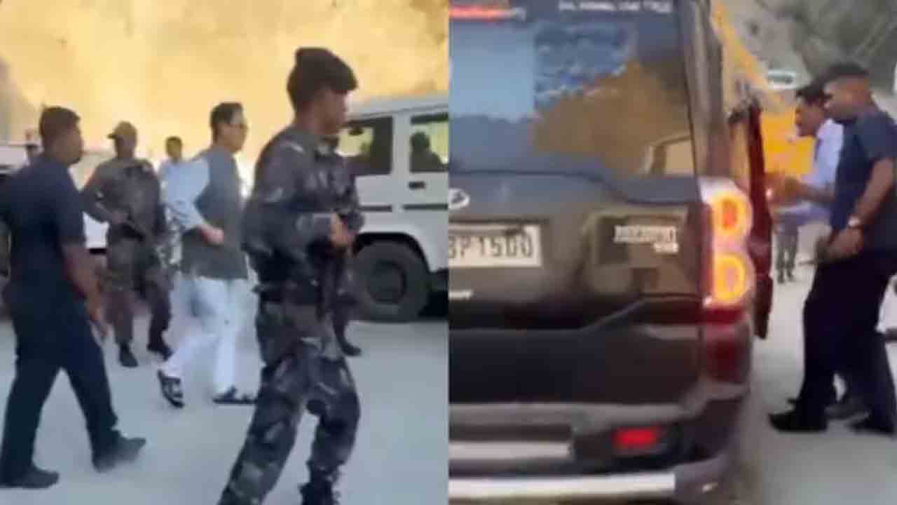 రిజిజుకు తృటిలో తప్పిన ప్రమాదం