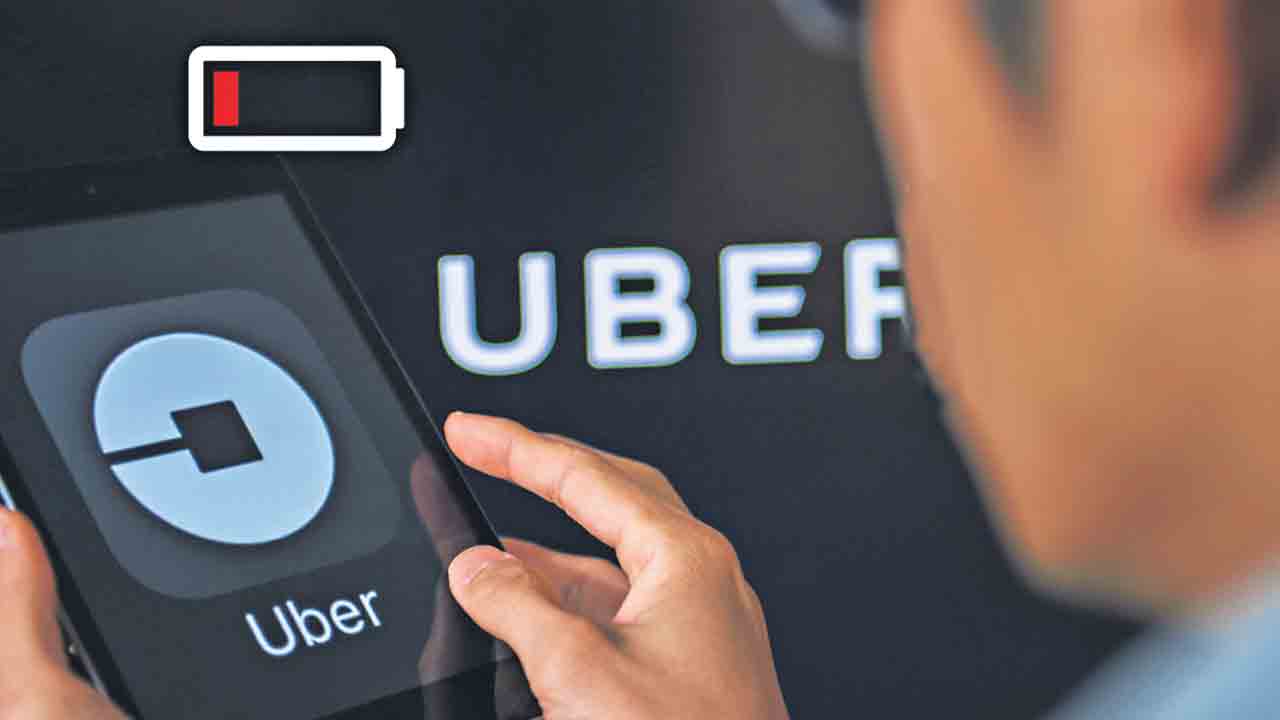 బ్యాటరీ తక్కువుంటే ఉబెర్‌ వడ్డింపులు!