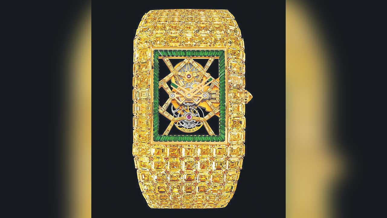 ఖరీదైన చేతి గడియారం!