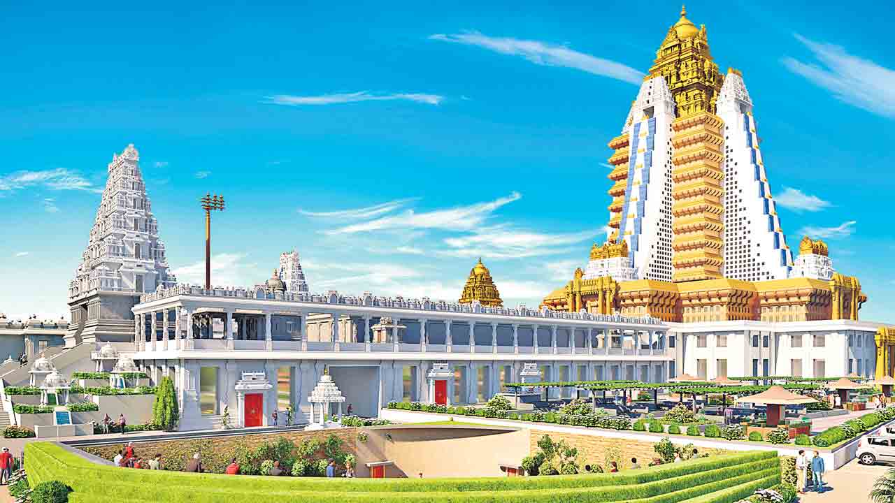 Hare Krishna tower |  40 అంతస్థుల ఎత్తుతో హరే కృష్ణ హెరిటేజ్‌ టవర్‌.. 8న సీఎం కేసీఆర్‌ భూమి పూజ