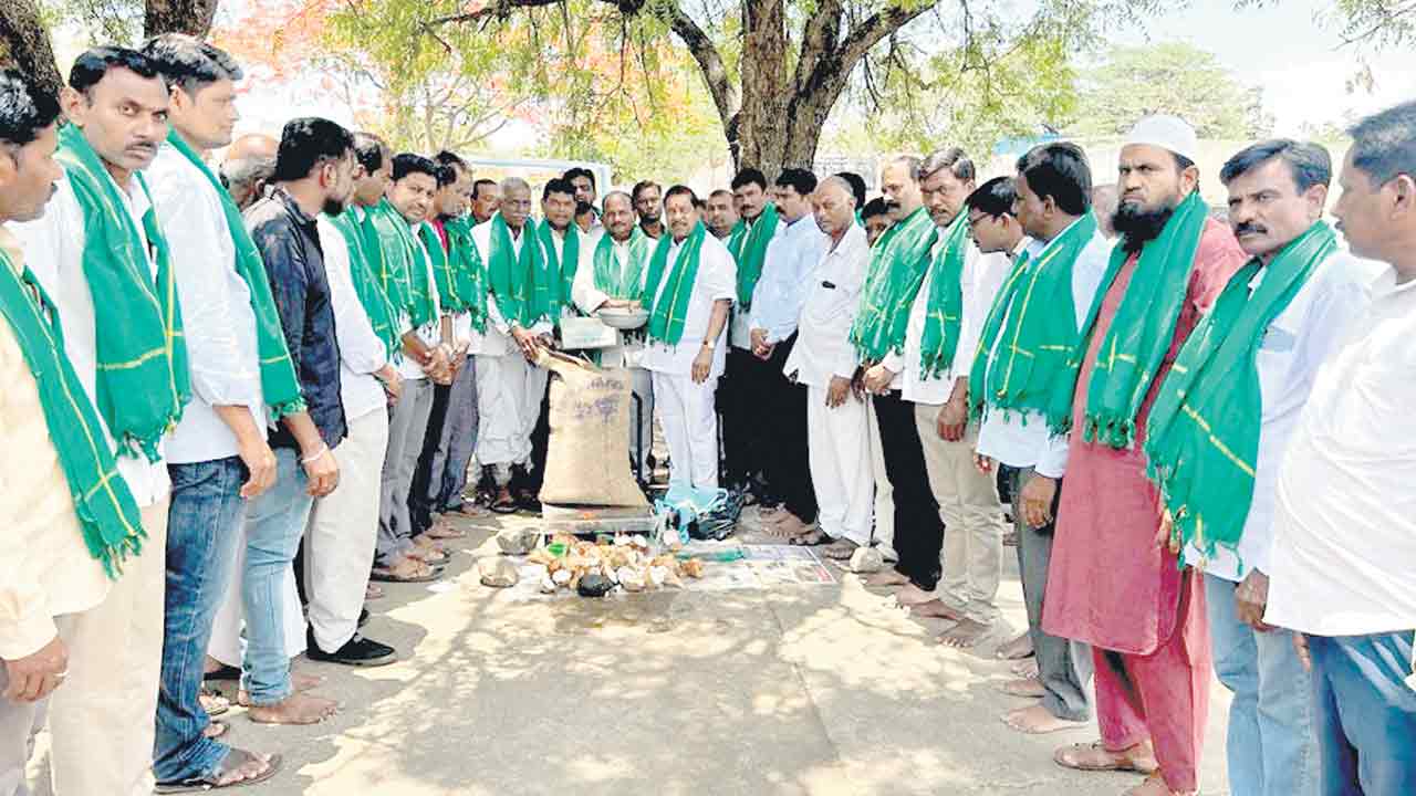 అన్నదాత అభ్యున్నతికి కృషి