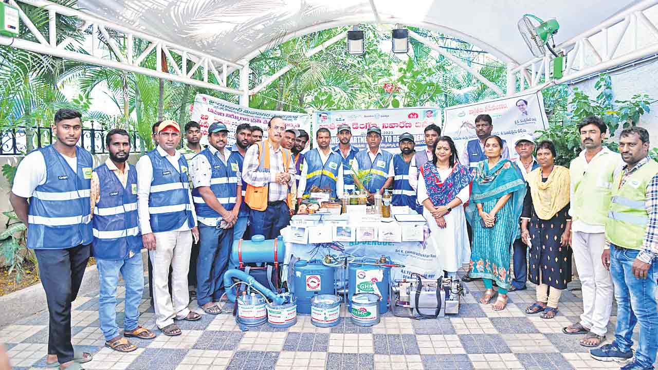 నీటి నిల్వ నివారిద్దాం డెంగీ వ్యాధిని నిర్మూలిద్దాం