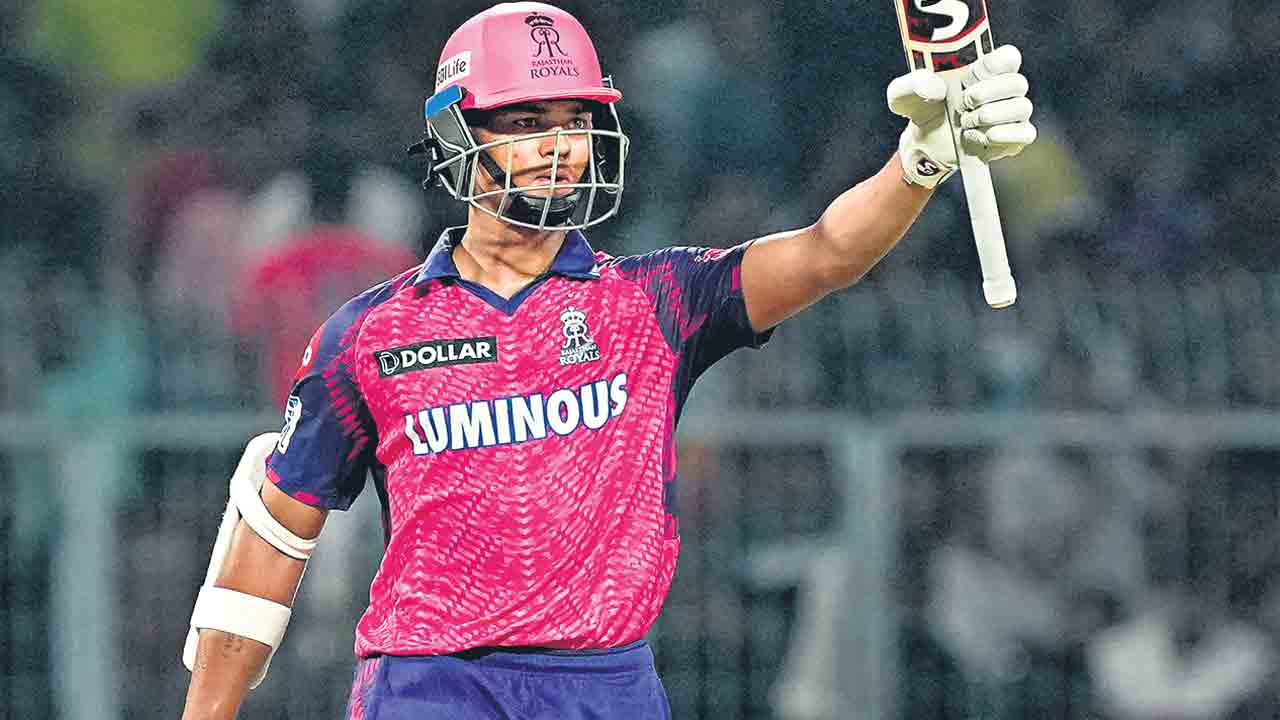 Yashasvi jaiswal |  యశస్వీరవిహారం.. 13 బంతుల్లో అర్ధ శతకం