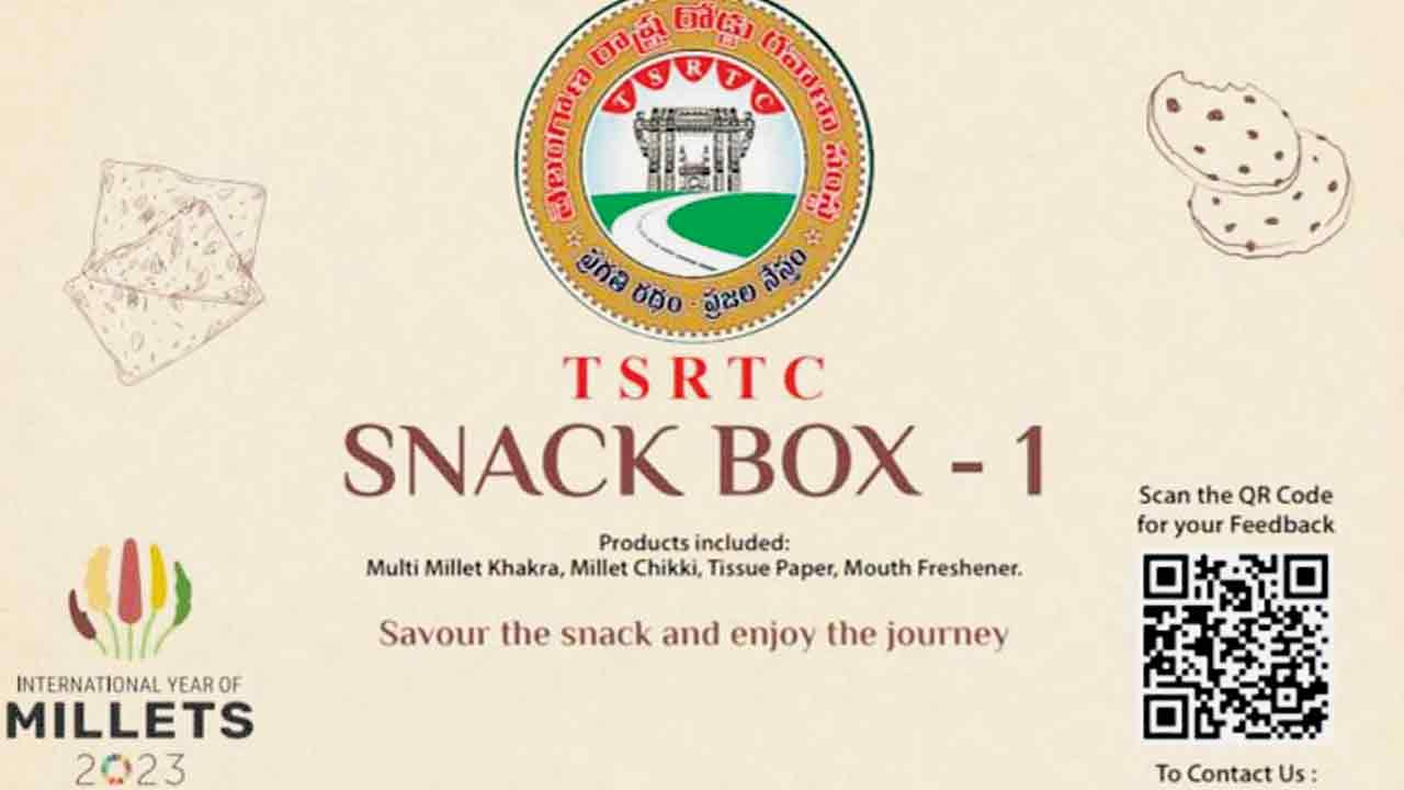 బస్‌ టికెట్‌తో పాటు స్నాక్‌బాక్స్‌