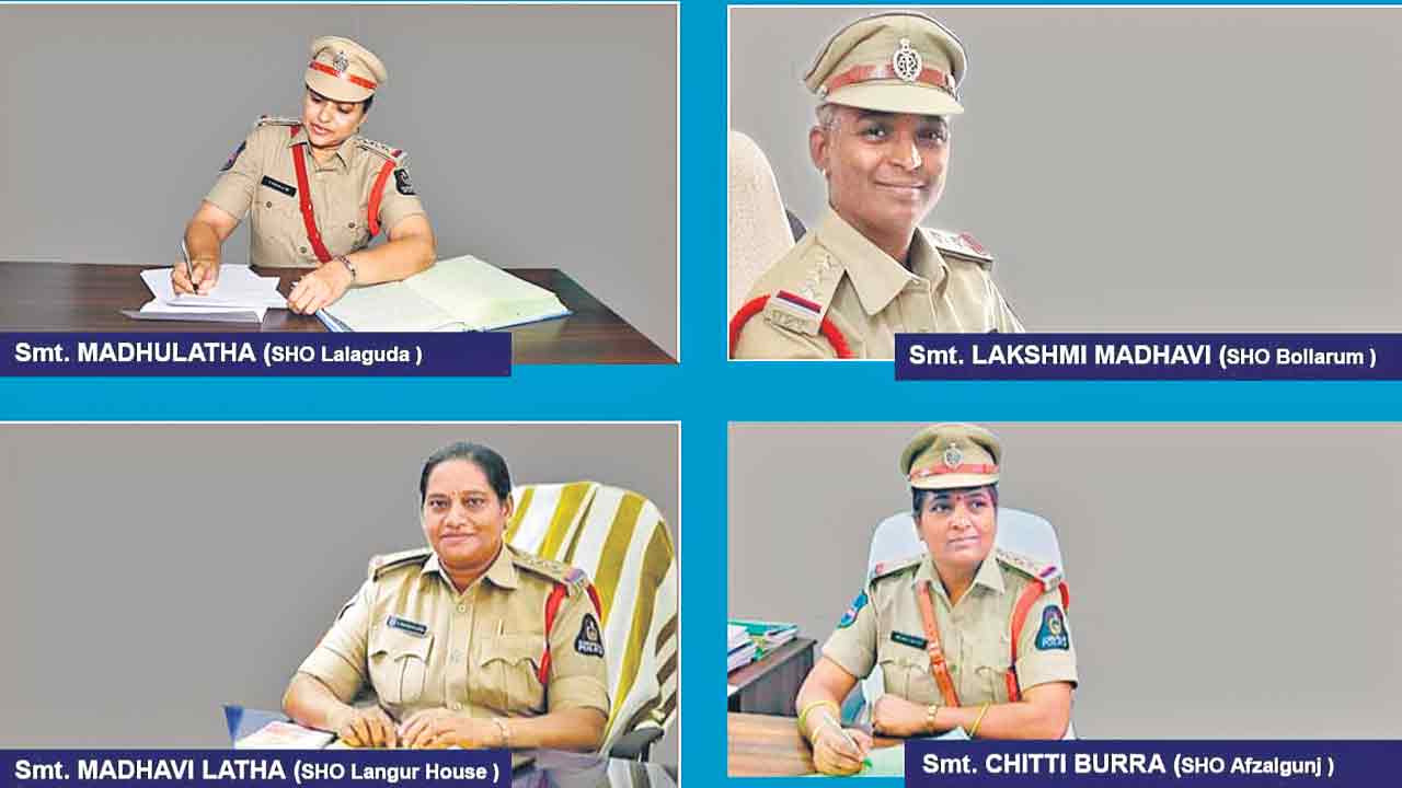 CV Anand |  మాటలు కాదు చేతల్లో చూపిస్తున్నాం.. లా అండ్‌ ఆర్డర్‌ పోలీస్‌ స్టేషన్‌ ఎస్‌హెచ్‌ఓలుగా మహిళా ఇన్‌స్పెక్టర్లు: సీపీ సీవీ ఆనంద్‌