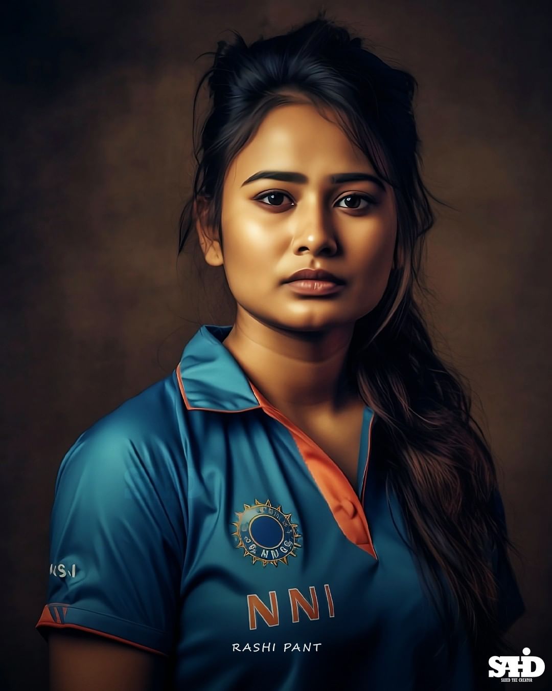 Ai Swipes The Gender Of Indian Cricketers... Made Using Midjourney Ai