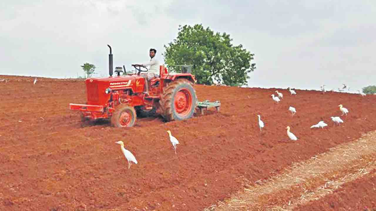 వాన‌కాలం సాగు 6.10 ల‌క్ష‌ల ఎక‌రాలు