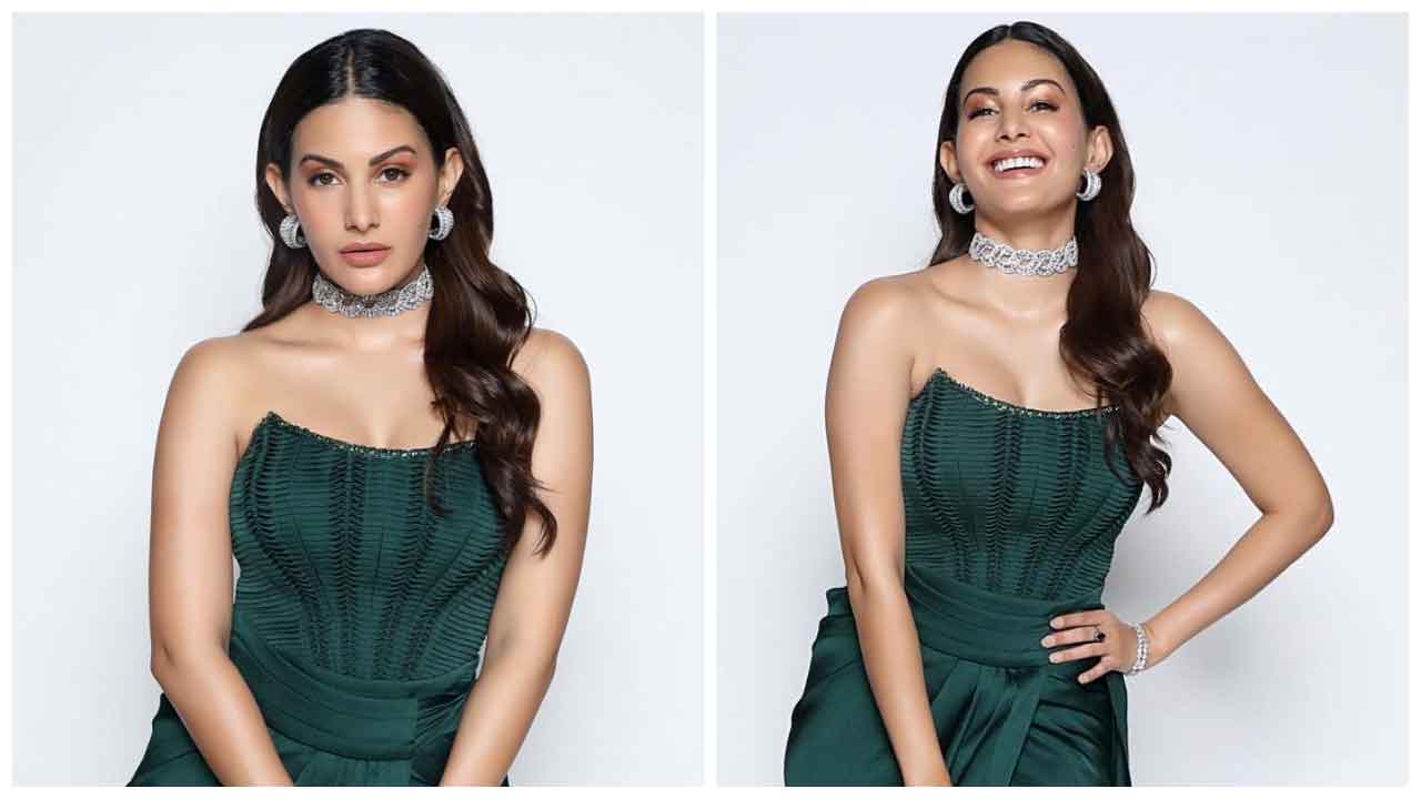 Amyra Dastur | స్లీవ్ లెస్ అందాలతో బాణం వేస్తున్న అమైరా ద‌స్తూర్..