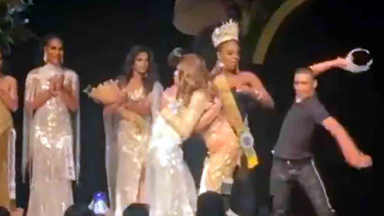 Beauty Pageant | అందాల పోటీల్లో తన భార్య రెండో స్థానంలో నిలవడంతో.. కిరీటాన్ని నేలకేసి కొట్టిన వ్యక్తి