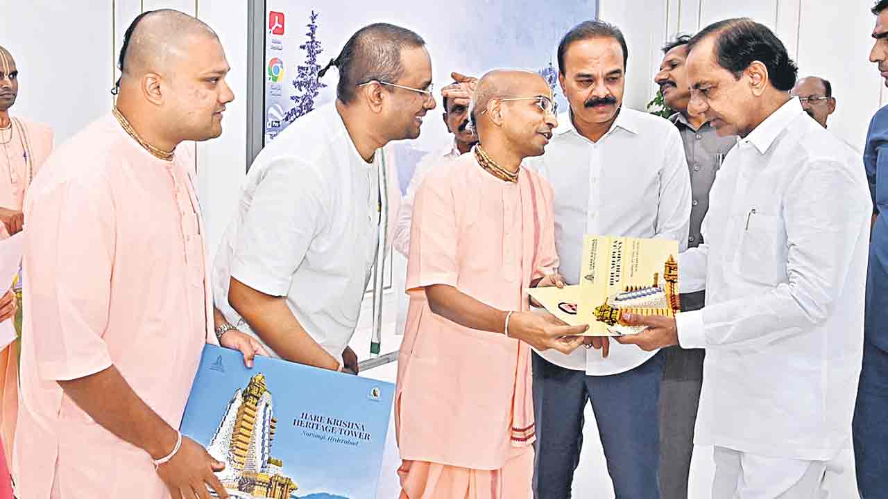 ISKCON temple | కోకాపేట్‌లో ఇస్కాన్‌ టెంపుల్‌.. 8న శంకుస్థాపన చేయనున్న సీఎం కేసీఆర్‌