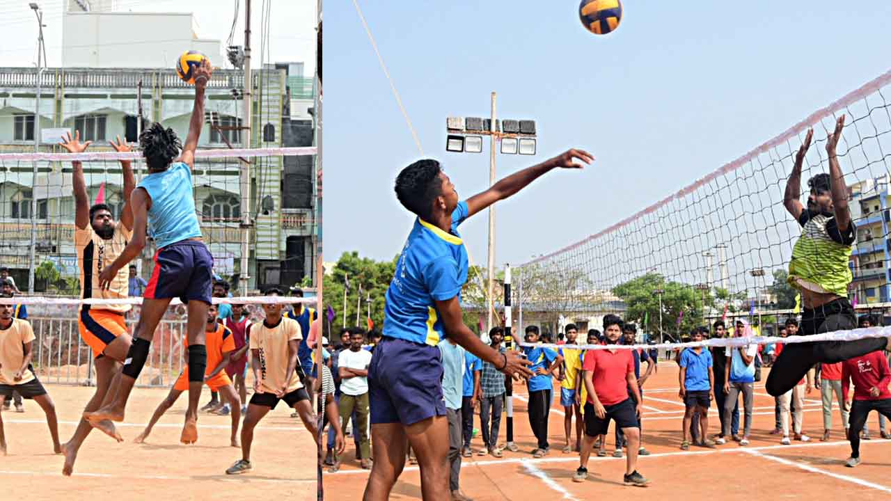 నువ్వా.. నేనా.. రెండో రోజూ హోరాహోరీగా సీఎం కప్‌ ్రక్రీడాపోటీలు