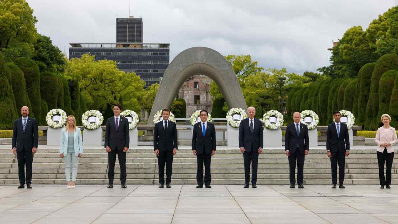 G-7 Uummit | హిరోషిమాలో G-7 శిఖరాగ్ర సమావేశాలు.. వివిధ దేశాల అధినేతలకు జపాన్‌ ప్రధాని ఘన స్వాగతం