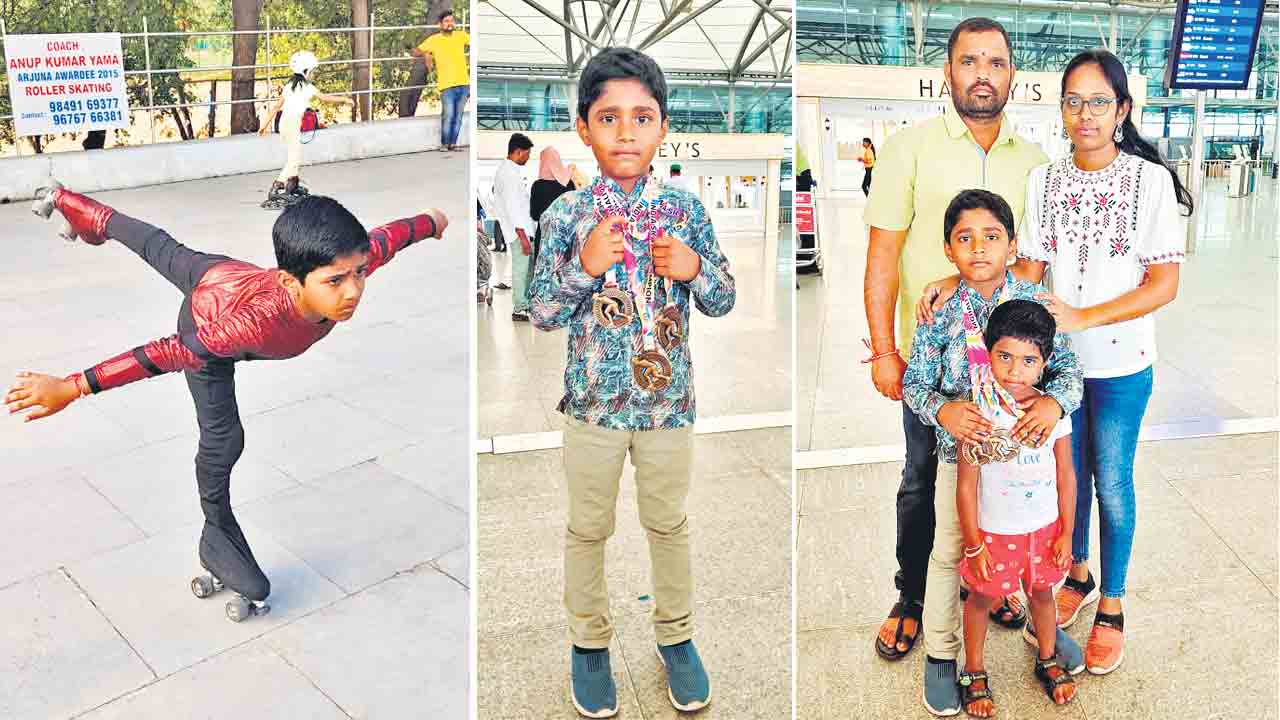 స్కేటింగ్‌ సంచలనం సాత్విక్‌