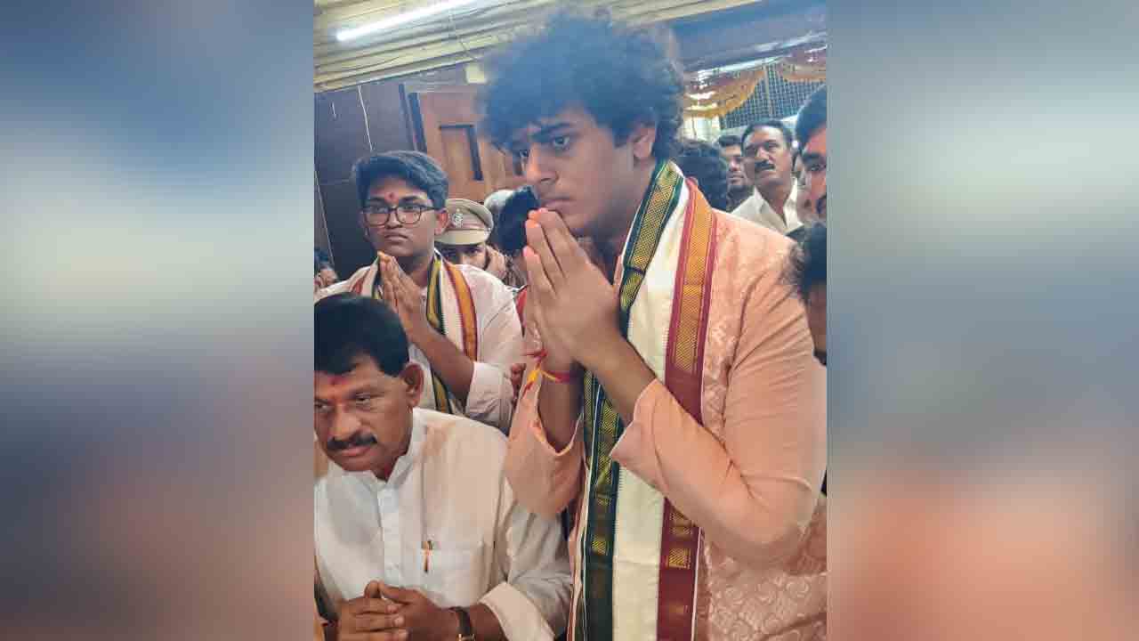 Himansu Rao | బాసర అమ్మవారిని దర్శించుకున్న కేసీఆర్‌ మనుమడు హిమాన్షురావు