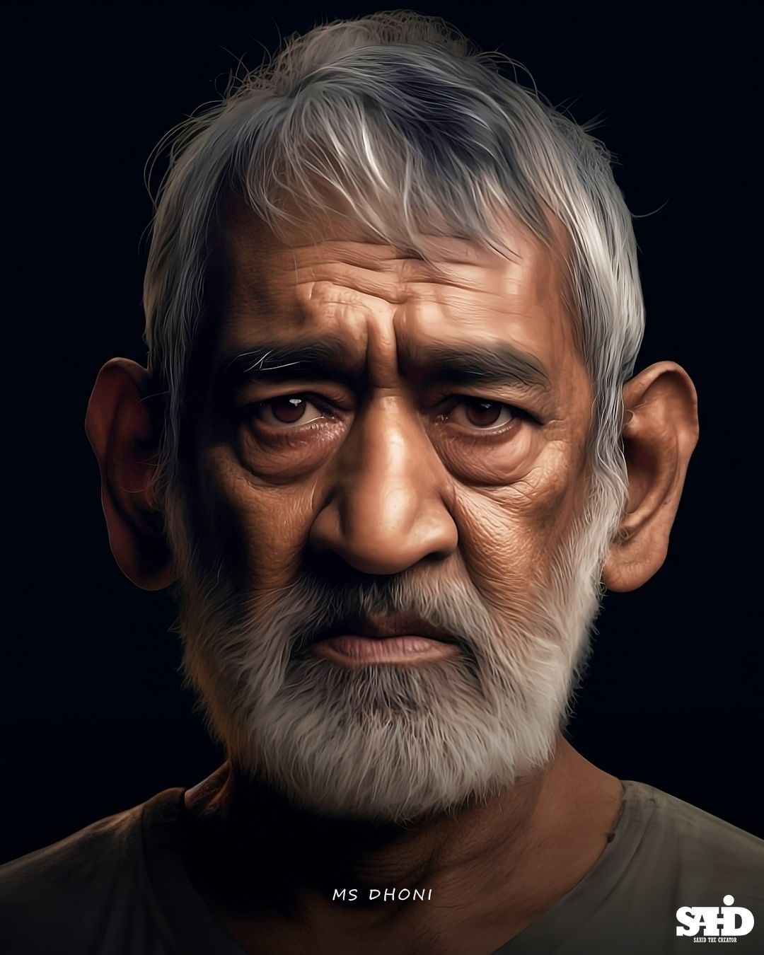 Ai Portrays Indian Cricketers As Elderly Men