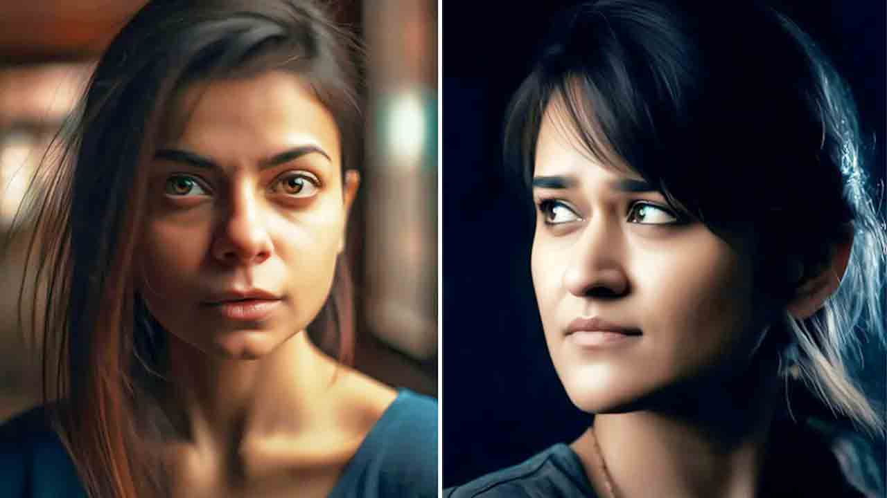 AI Pics | ధోనీ టు కోహ్లీ.. మన క్రికెటర్లు అమ్మాయిలైతే ఇలా ఉంటారు..!