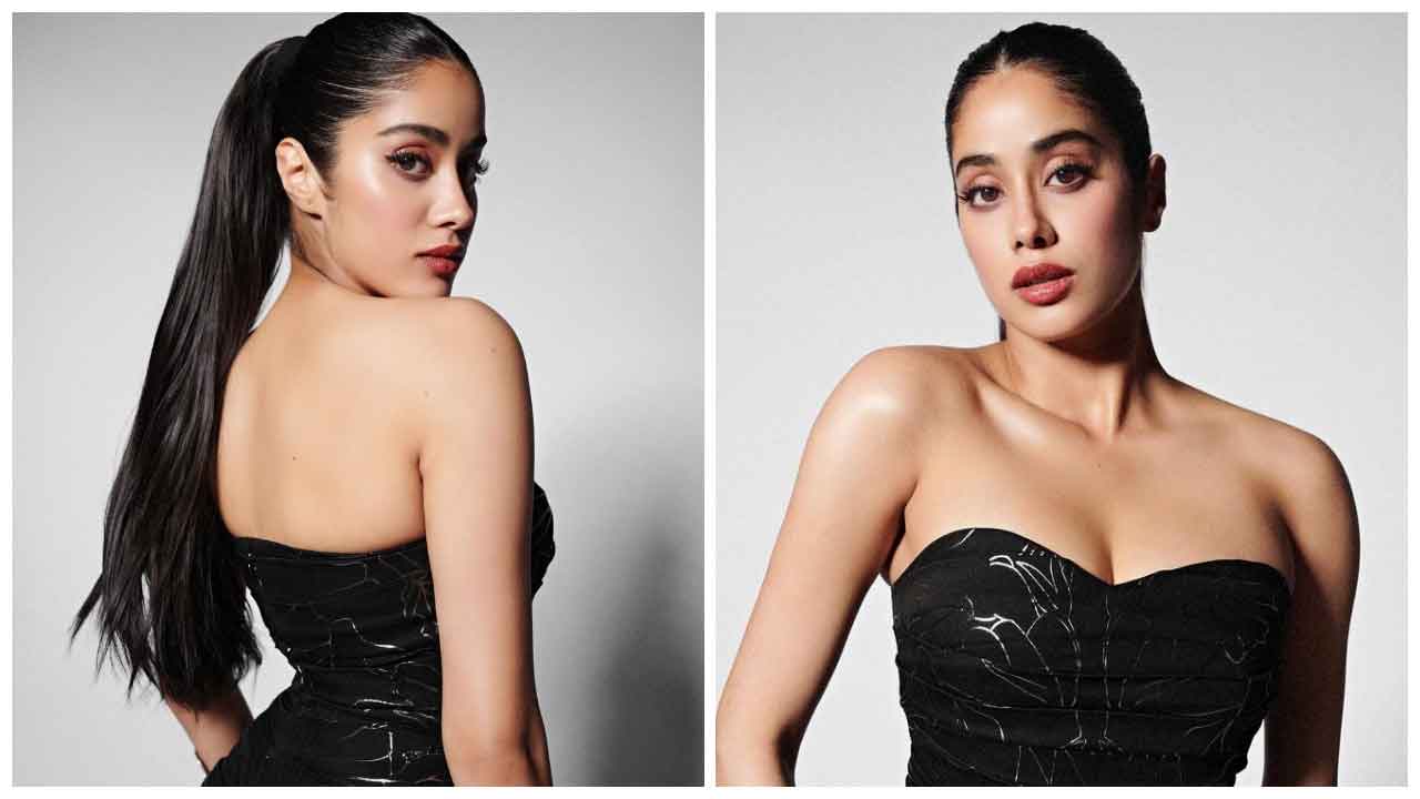 Janhvi Kapoor | ఖతర్నాక్ పోజులతో మదిని దోచేస్తున్న జాన్వీకపూర్‌..