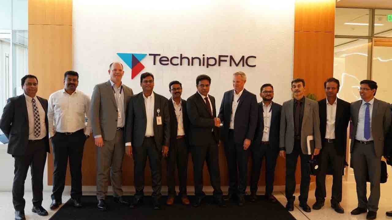 TechnipFMC |  హైదరాబాద్‌లో రూ.1250 కోట్లు ఇన్వెస్ట్‌ చేయనున్న టెక్నిప్‌ ఎఫ్‌ఎంసీ.. మంత్రి కేటీఆర్‌ హర్షం