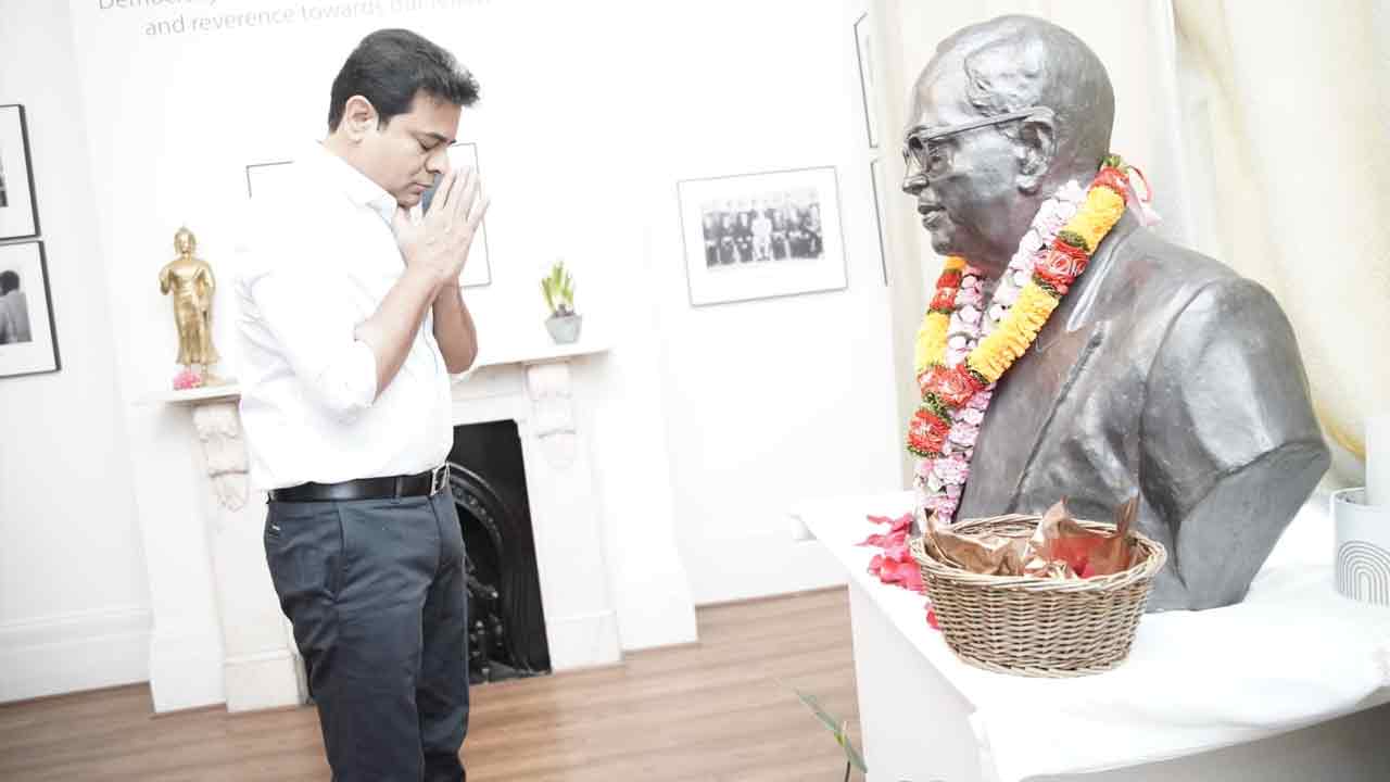 Minister KTR | లండన్‌లో అంబేద్కర్ మ్యూజియంను సందర్శించిన మంత్రి కేటీఆర్‌